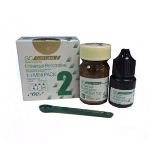 گلاس آینومر ترمیمی جی سی مدل سلف کیور GC Fuji II LC Gold Label