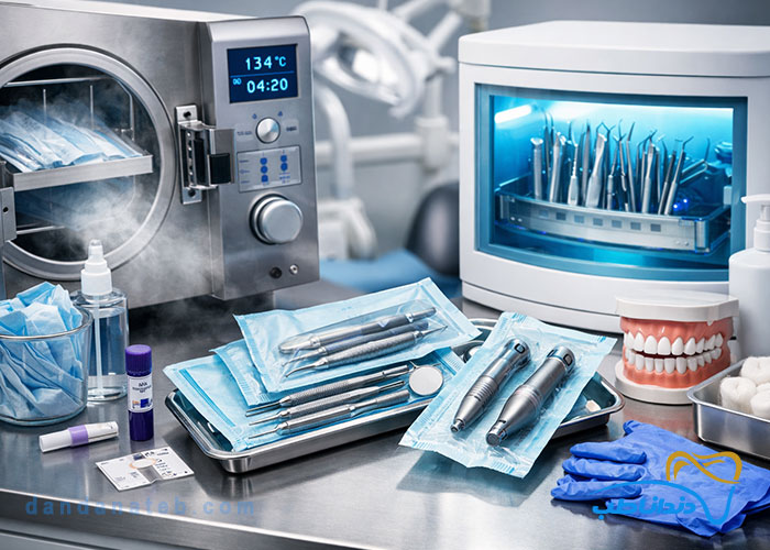 استریل تجهیزات دندان‌پزشکی
